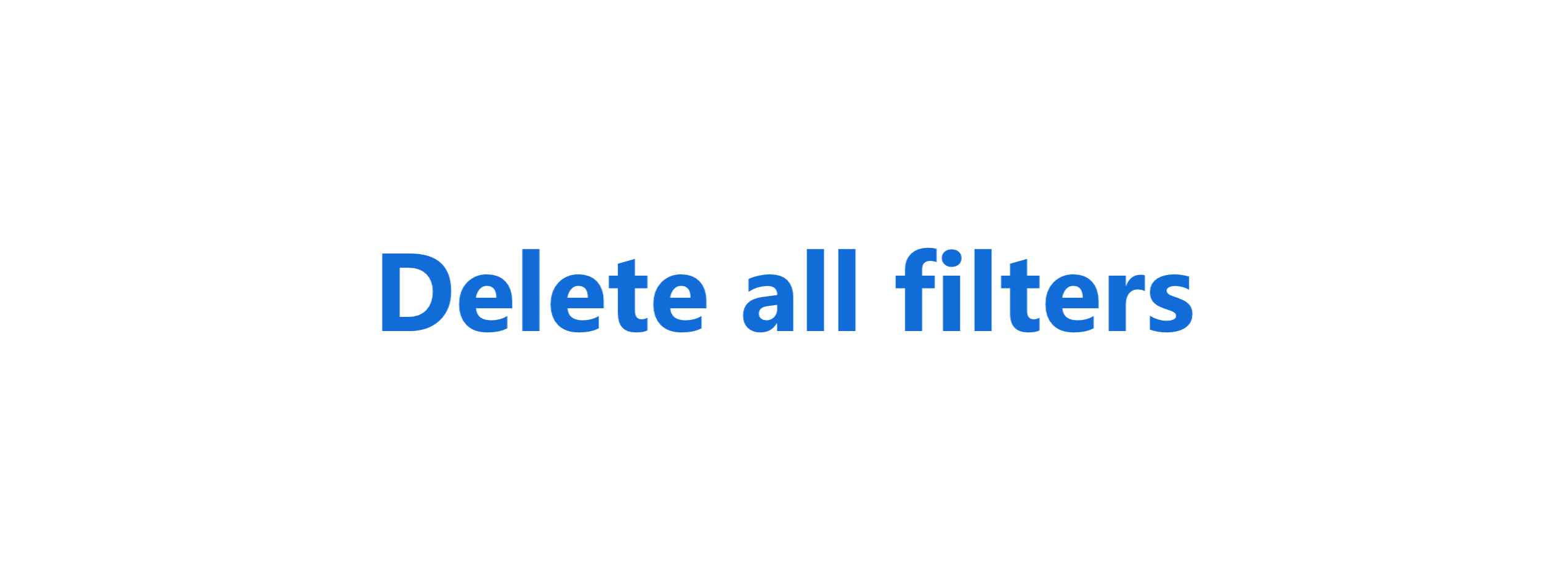 Delete all filters EN